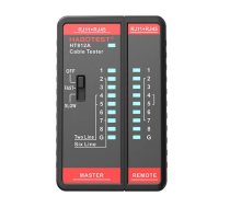 Tīkla kabeļu testeris Habotest HT812A RJ45|RJ14|RJ12|RJ9 | HT812A  | 5907489609135 | HT812A