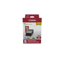 Tintes kārtridžs Canon CLI-581X BK / C / M / Y High Yield Ink Cartridge + Photo Paper Value Pack | 2052C006  | 8714574679075