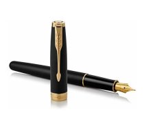 Tintes pildspalva PARKER Sonnet Matte Black GT Medium | 200-13132  | 3501179315171