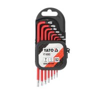 YATO Torx Skrūvgriežu Komplekts (7gab.) T9-T30 (YT-0562) | YT-0562 | 5906083905629