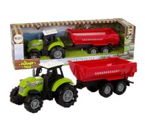 Traktors ar piekabi (un skaņām) 54035 | LEAN-54035  | 5905515354035