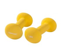 Tunturi Neoprēna hanteles, 1.5kg, Dzeltenas, Pāris | 14TUSCL375 | 8717842026366