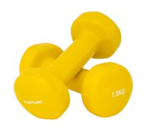 Tunturi vinila hanteles 1,5 kg, dzeltenas, 2 gab. (14TUSFU150) | 14TUSFU150 | 8717842019092