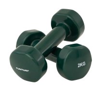 Tunturi vinila hanteles 2,0 kg, zaļa, 2 gab. (14TUSFU110) | 14TUSFU110 | 8717842018996