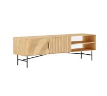 TV galds BASSEL 160x40xH50cm, 3D melamins | 20131 | 4741243201316