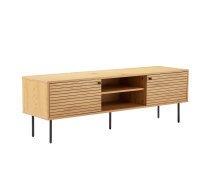 TV galds LINE 150x40xH50cm, melamīns ar ozola rakstu | 45125 | 4741243451254