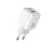 USAMS Ład. siec. 1xUSB+1xUSB-C PD30W 3A (only head) PD3.0 Fast Charging biały|white X-ron Series CC189TC02 (US-CC189) | CC189TC02  | 6958444904962 | CC189TC02