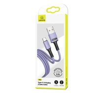 USAMS Cable | Kabel U52 USB-C 2A Fast Charge 1m purpurowy|purple SJ436USB04 (US-SJ436) (SJ436USB04) | SJ436USB04  | 6958444989075 | SJ436USB04