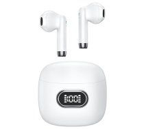 USAMS headphones | Słuchawki Bluetooth 5.3 TWS IA II series wireless | bezprzewodowe biały | white BHUIAII02 (USAMS-IAII15) (BHUIAII02) | ATUSAHBTUSA1224  | 6958444903194 | USA001224