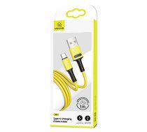USAMS Cable | Kabel U52 USB-C 2A Fast Charge 1m żółty|yellow SJ436USB03 (US-SJ436) (SJ436USB03) | SJ436USB03  | 6958444989068 | SJ436USB03