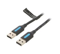 USB 2.0 cable Vention COJBG 1,5m Black PVC | COJBG  | 6922794748453 | COJBG