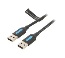 USB 2.0 cable Vention COJBH 2m Black PVC | COJBH | 6922794748460