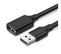 USB 2.0 extension cable UGREEN US103, 1m (black) | 10314  | 6957303813148 | 10314