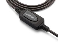 USB 2.0 extension cable UGREEN US121, active, 5m (black) | 10319  | 6957303813193 | 10319