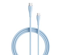 USB-C 2.0 to USB-C 5A Cable Vention TAWSF 1m Light Blue Silicone | TAWSF  | 6922794768895 | TAWSF