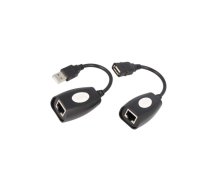 USB extender; RJ45 socket,USB A socket; 60m | A-USB-EXTENDER | DA-70139-2