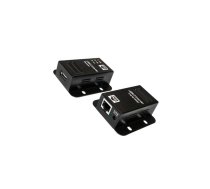 USB extender; USB 2.0; black; Cat: 5e,6; 50m | UA0267  | UA0267