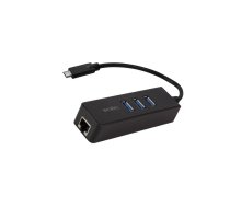 USB to Fast Ethernet adapter with USB hub; USB 3.0 | UA0283  | UA0283