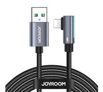 USB to Lightning cable, angled Joyroom S-AL012A17 2.4A, 1.2m (black) | S-AL012A17 1.2m-Blac  | 6956116751852 | 053695