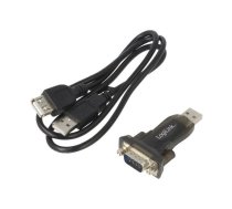USB to RS232 converter; D-Sub 9pin plug,USB A plug; USB 2.0 | AU0002F  | AU0002F