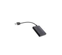 USB to SATA adapter; PnP; SATA plug,USB A plug; 0.13m; black | QOLTEC-50644  | 50644