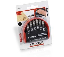 Uzgaļu komplekts PZ1, PZ2, PZ3 (7gab.) KRT064150 KREATOR | KRT064150 | 5400338048821