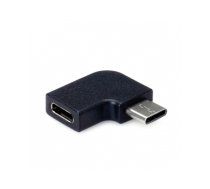 VALUE Adapter, USB 3.2 Gen 2, Type C - C, M/F, 90° Angled, black | 12.99.2996