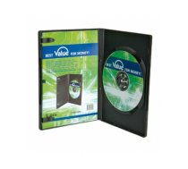 VALUE DVD Case Single, 14 mm, black 5 pcs. | 19.99.5095