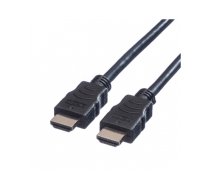 VALUE HDMI High Speed Cable + Ethernet, M/M, black, 2 m | 11.99.5542