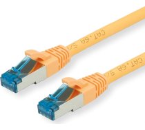 Value S/FTP Patch Cord Cat.6A (Class EA), yellow, 0.15 m | 21.99.1981 | 7630049672017 | 21.99.1981