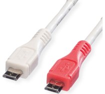 Value USB 2.0 Charge cable, Micro B M/M, 0.3m | 11.99.8307 | 7611990916214 | 11.99.8307