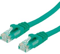 Value UTP Cable Cat.6 (Class E), halogen-free, green, 0.5 m | 21.99.1023 | 7611990912643 | 21.99.1023