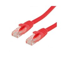 VALUE UTP Cable Cat.6, halogen-free, red, 1m | 21.99.1031