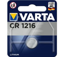 Varta Batterie Knopfzelle CR1216 3V 27mAh Lithium 1St. | 6216101401 | 4008496270705