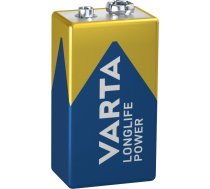 VARTA Longlife Power Alkaline Battery 9V (1,5V) B1 | BAT9.ALK.VLP1 | 4008496559862