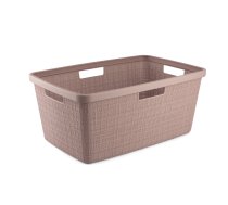 Veļas grozs Jute 46L 59x39x26cm rozā | 0808091204  | 3253924841489