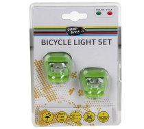 Velo lukturu komplekts: priekš./aizm. 2LED+2LED, 2režīmi | 720123  | 8052194923254 | 92325