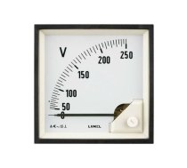 Voltmeter; on panel; VAC: 0÷6kV; Class: 1.5; True RMS; 40÷72Hz; EA19 | EA19N-C70200000000  | EA19N C70200000000