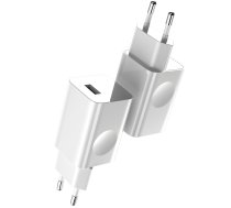 Wall Quick Charger 24W USB QC3.0, White | CCALL-BX02  | CCALL-BX02