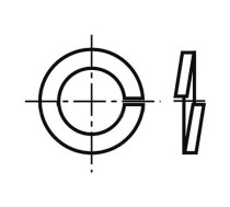 Washer; spring; M3; D=5.6mm; h=1mm; acid resistant steel A4 | B3/BN1352  | 1116789