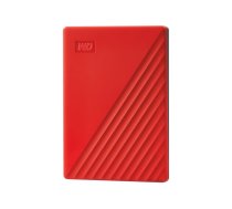 Ārējais cietais disks Western Digital My Passport 2TB Red | WDBYVG0020BRD-WESN | 718037870168