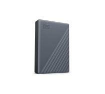 Išorinis kietasis diskas WD My Passport 4TB USB3.2 Gen1, pilkas | WDBRMD0040BGY-WESN | 718037902869 | WDBRMD0040BGY-WESN