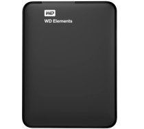 WesternDigital Elements Ārējais Cietais Disks 1TB | WDBUZG0010BBK-WESN  | 718037855448 | WDBUZG0010BBK-WESN