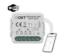Wi-Fi 2 rullīšu relejs (2 virzienu) | SMART1067