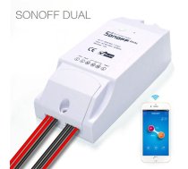 Wi-Fi bezvadu smart slēdzis, 230VAC, 3500W, 2 kanāli, Sonoff | SONOFF-DUAL  | SONOFF-DUAL