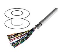 Wire; 7x2x28AWG; PVC; 50V; 30.5m; Earth core: none | 3600B-14/100  | 3600B/14 (100FT)