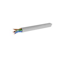 Wire; BiTLAN; U/UTP; Cat 6; 4x2x23AWG; Cu; wire; PVC; grey; 100m | BITNER-TI0044 | TI0044