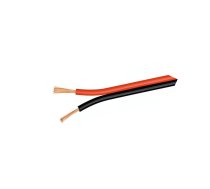 Wire: loudspeaker cable; 2x2.5mm2; stranded; OFC; black-red | SC-CU2X2.50-RB010  | 15099