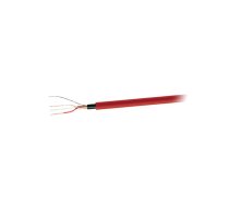 Wire: microphone cable; 1x2x0.22mm2; red; OFC; -15÷70°C; PVC | TAS-C301RD  | C301 RED