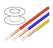 Wire: microphone cable; 2x0.14mm2; blue; OFC; -15÷70°C; PVC | TAS-C118BLUE  | C118-BLUE